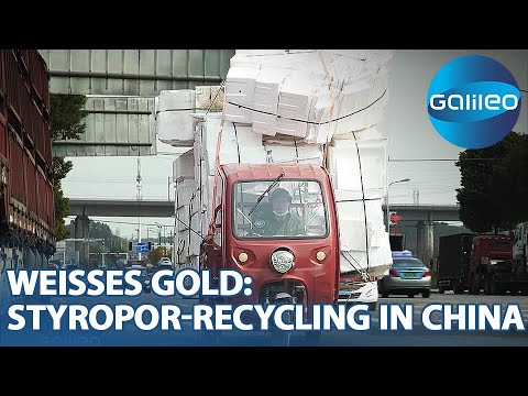 Wie funktioniert das Styropor-Recycling in China und welche Auswirkungen hat es?