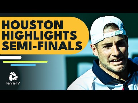 Isner Battles Garin & Kyrgios Faces Opelka | Houston 2022 Semi-Final Highlights