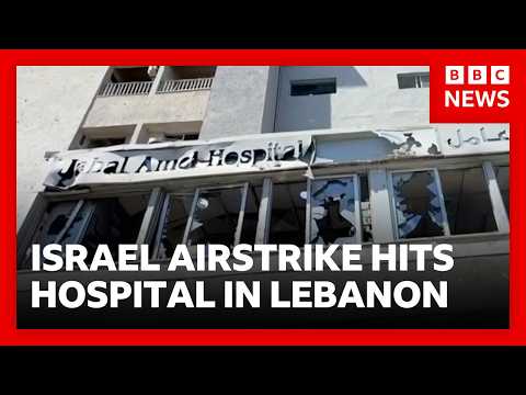İsrail'in Lübnan'daki hastaneye düzenlediği hava saldırısında sağlık çalışanları hayatını kaybetti, 127 kişi yaralandı | BBC News