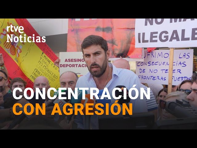TORRE PACHECO: TENSIÓN y VIOLENCIA en una MANIFESTACIÓN con MENSAJES de ODIO | RTVE Noticias