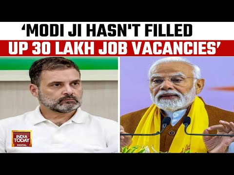 Cong To Fill 30 Lakh Job Vacancies That BJP Left If Voted To Power: Rahul Gandhi