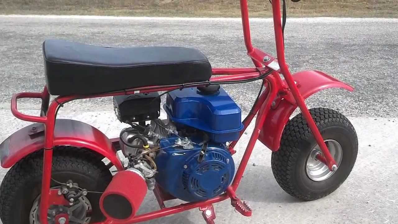 Custom Modified Baja Doodle Bug Mini Bike - YouTube