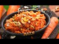స్వీట్ షాప్స్ వారి సీక్రెట్ కొలతలతో గొప్ప కేరట్ హల్వా | Best Carrot Halwa Recipe | Gajar Ka Halwa  - 03:57 min - News - Video