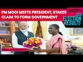 PM Modi Live | PM Modi Meets President, Stakes Claim To Form Government