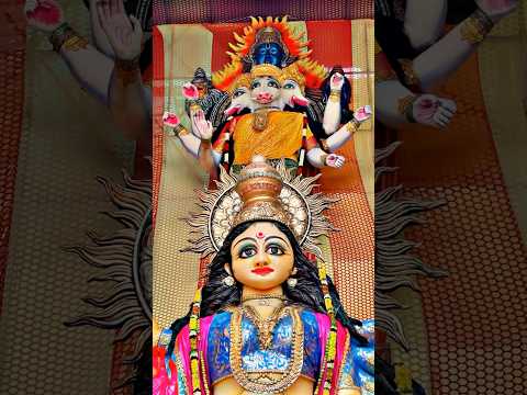 #durgamata 72feet Biggest #durgaidol in #hyderabad #celebration #navratri #durgamaa #durgapuja