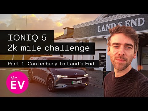 IONIQ 5 2k mile challenge, part 1: Canterbury to Land's End