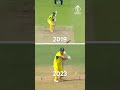 Same batter. Same opposition. Same reactions 👀 #cwc23  #cricket  #ausvpak(International Cricket Council) - 00:12 min - News - Video
