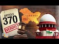 SC Upholds Abrogation Of Article 370 & Orders Elections To Be Held In J&K By Sep 2024  - 59:15 min - News - Video