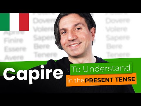CAPIRE in the Present Tense - Mastering Italian Verbs