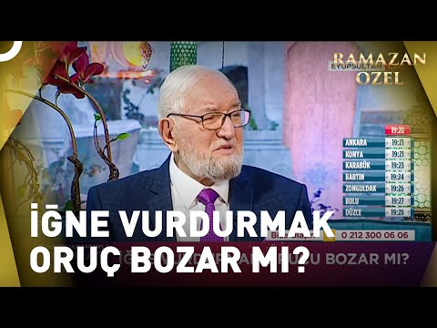 İğne Vurdurmak Oruç Bozar Mı? | Necmettin Nursaçan'la İftar Saati