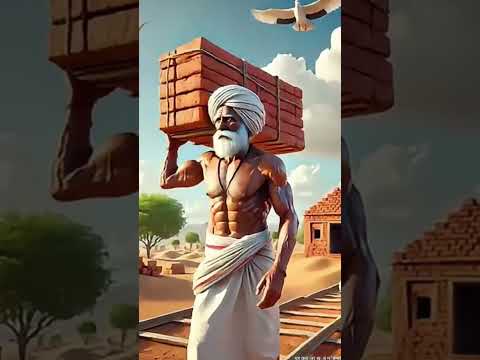 A farmer and a pigeon build a house in the desert and then an accident happens😭#ai#pigeon#farmer