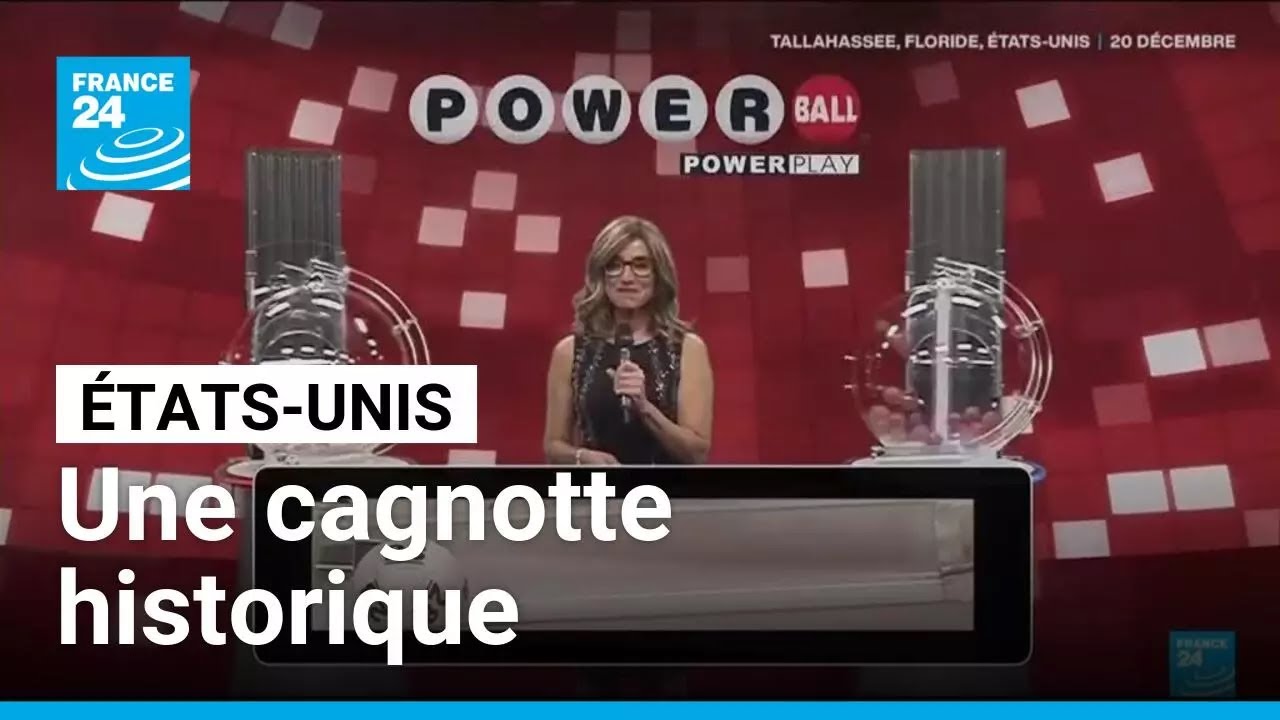 États-Unis : la cagnotte de la loterie grimpe à 1,6 milliard de dollars • FRANCE 24