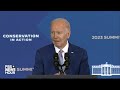 WATCH LIVE: Biden delivers remarks at White House environmental summit  - 11:01 min - News - Video