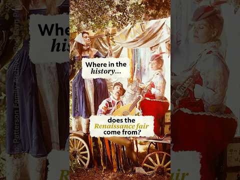 Do you know the origin stories of the Renaissance Pleasure Faire? 🤔 #WhatTheHistory