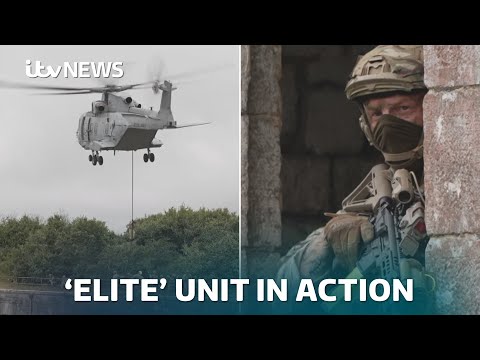 Inside the elite UK commando taskforce training to support NATO | ITV News