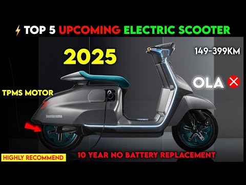 ⚡TOP 5 Upcoming Electric scooter 2025 | ACTIVA ELECTRIC | Best Upcoming EV 2025 | ride with mayur