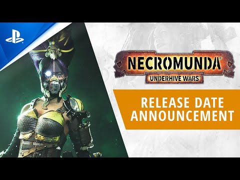 Necromunda: Underhive Wars - Release Date Announcement Trailer | PS4