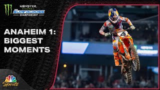 Supercross 2025: Round 1, Anaheim I biggest moments | Motorsports on NBC