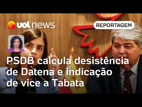 Quaest em SP: Datena vai até o fim? PSDB calcula desistência de indicação de vice a Tabata | Landim