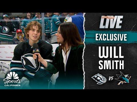 Sharks star Will Smith shares what’s working for him after two-goal night | NBC Sports Bay Area