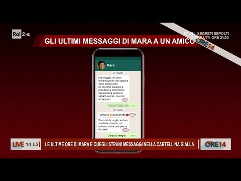 Scomparsa di Mara Favro: l'ultimo messaggio inviato a un amico - Ore 14 del 18/06/2024