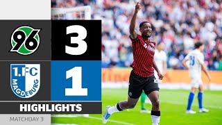 Straight To The Top! | HANNOVER 96 — 1. FC MAGDEBURG | Highlights | Matchday 3 — Bundesliga 2 25/26