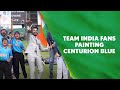 Wherever Team India Goes, the Fans Follow! Fans Cheering for India at Centurion