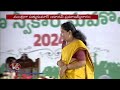 Gummidi Sandhya Rani Takes Oath As Minister Of AP At Vijayawada | V6 News  - 02:10 min - News - Video