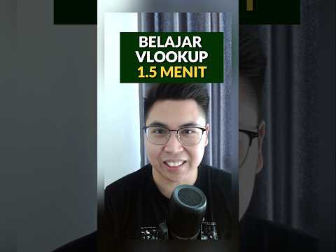 BELAJAR #VLOOKUP 1.5 MENIT #excel #googlesheets #fypindonesia #fyp