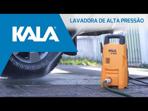 Lavadora de Alta Pressão com Lança Ajustável 1200W 220V Kala - Vídeo explicativo