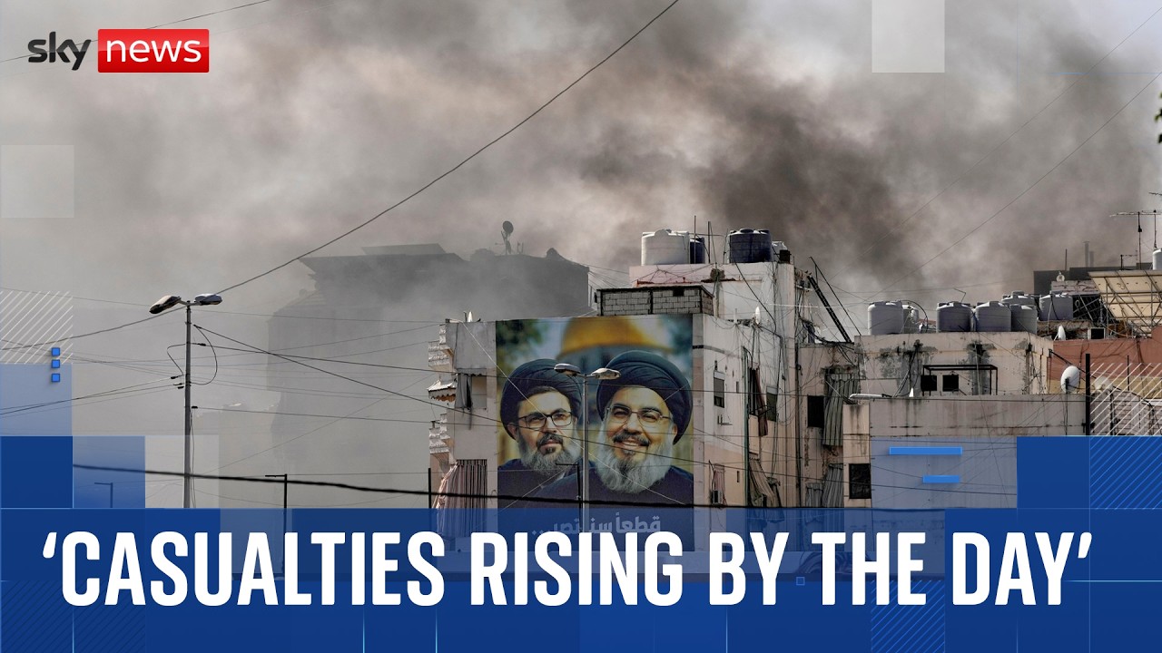 Israel expands invasion in southern Lebanon | Alex Crawford reports