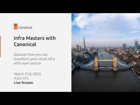 Infra Masters with Canonical