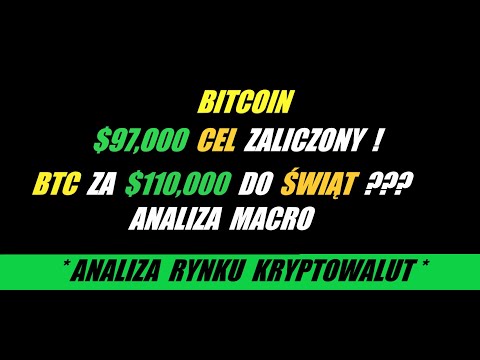 👉 ANALIZA RYNKU KRYPTOWALUT (21/11/2024) – BTC  – $110,000 DO KOŃCA ROKU  ???