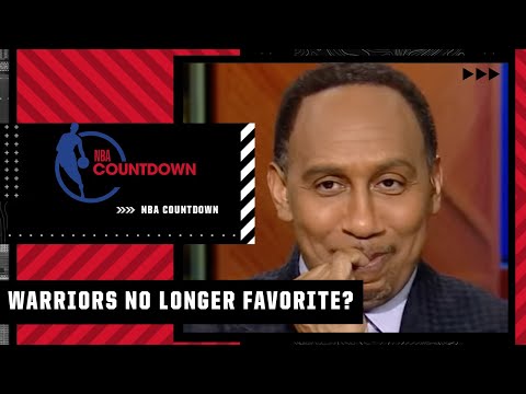 Is Stephen A. NO LONGER taking the Warriors as his favorite?! | NBA Countdown video clip