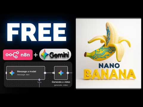 How to Use Google’s Nano Banana FREE with n8n (No-Code Tutorial)