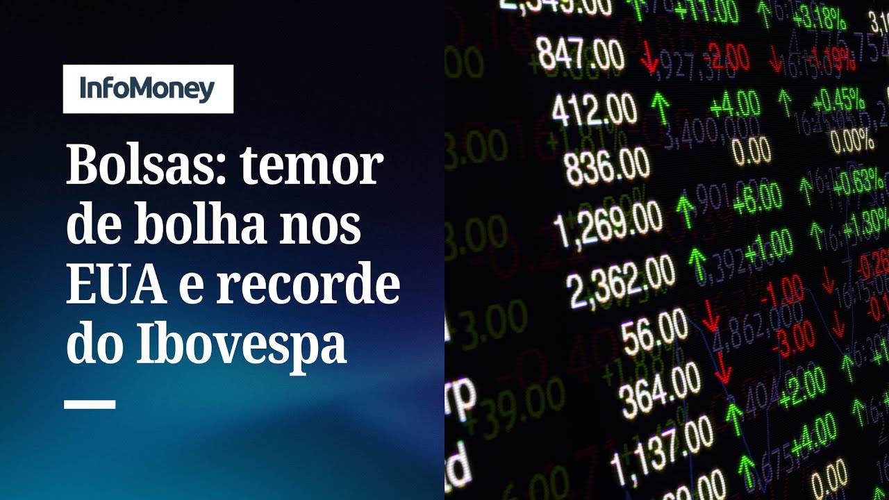 Mercado Ibovespa bate novo recorde e ações nos EUA caem após temor de bolha de IA | InfoMoney News TV Online Mercado Ibovespa bate novo recorde e ações nos EUA caem após temor de bolha de IA | InfoMoney News