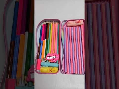 Best ASMR filling 90's pencil case