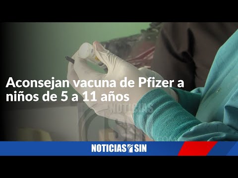 Aconsejan vacuna de Pfizer a niños de 5 a 11 años