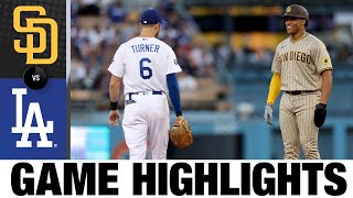 Padres vs Dodgers Highlights (8/5/22) | MLB Highlights