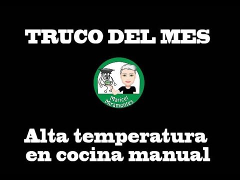 Cómo cocinar a Alta Temperatura de forma manual en Thermomix® TM6