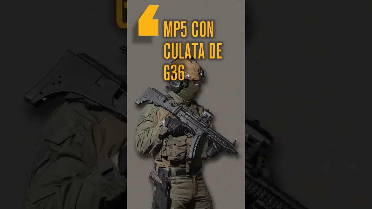 MP5 CON CULATA DE G36 | SECUTOR VIRTUS