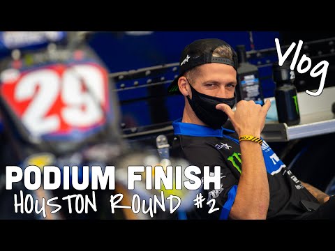PODIUM FINISH   RED PLATE IN HOUSTON - Christian Craig Races Round 2 of Monster Energy Supercross