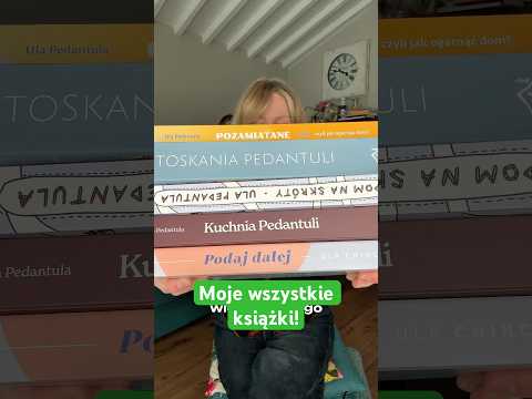 Moje wszystkie książki! | Ula Pedantula #shorts