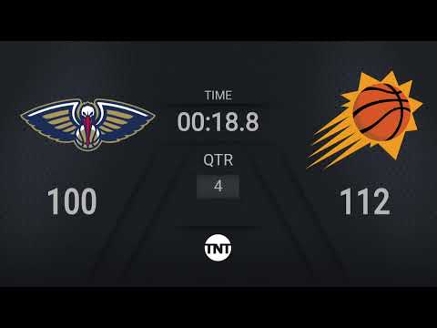 Pelicans @ Suns  | NBA on TNT Live Scoreboard
