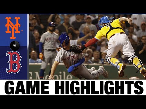 Mets vs. Red Sox Game Highlights (9/21/21) | MLB Highlights
