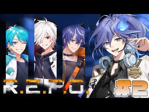 【 R.E.P.O. | コラボ 】無 限 納 品 編 【 水無世燐央 l UPROAR!! 】