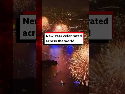 New Year celebrated across the world. #NYE #2025 #BBCNews