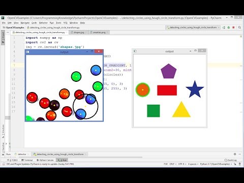 Opencv Python Tutorial For Beginners Circle Detection Using Opencv