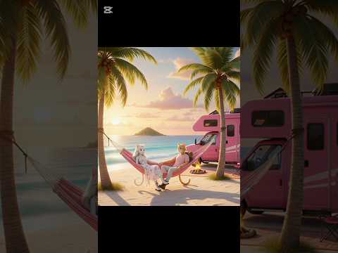 Barbie & Ken 🩷 #viralvideo #cat #funny #shortvideo #shorts #reels #ai #love #trending #fypシ #fun