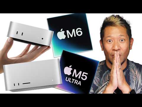 Apple's New Mac Mini w/ M6 &amp; New Mac Studio w/ M5 Ultra! What You Need To Know